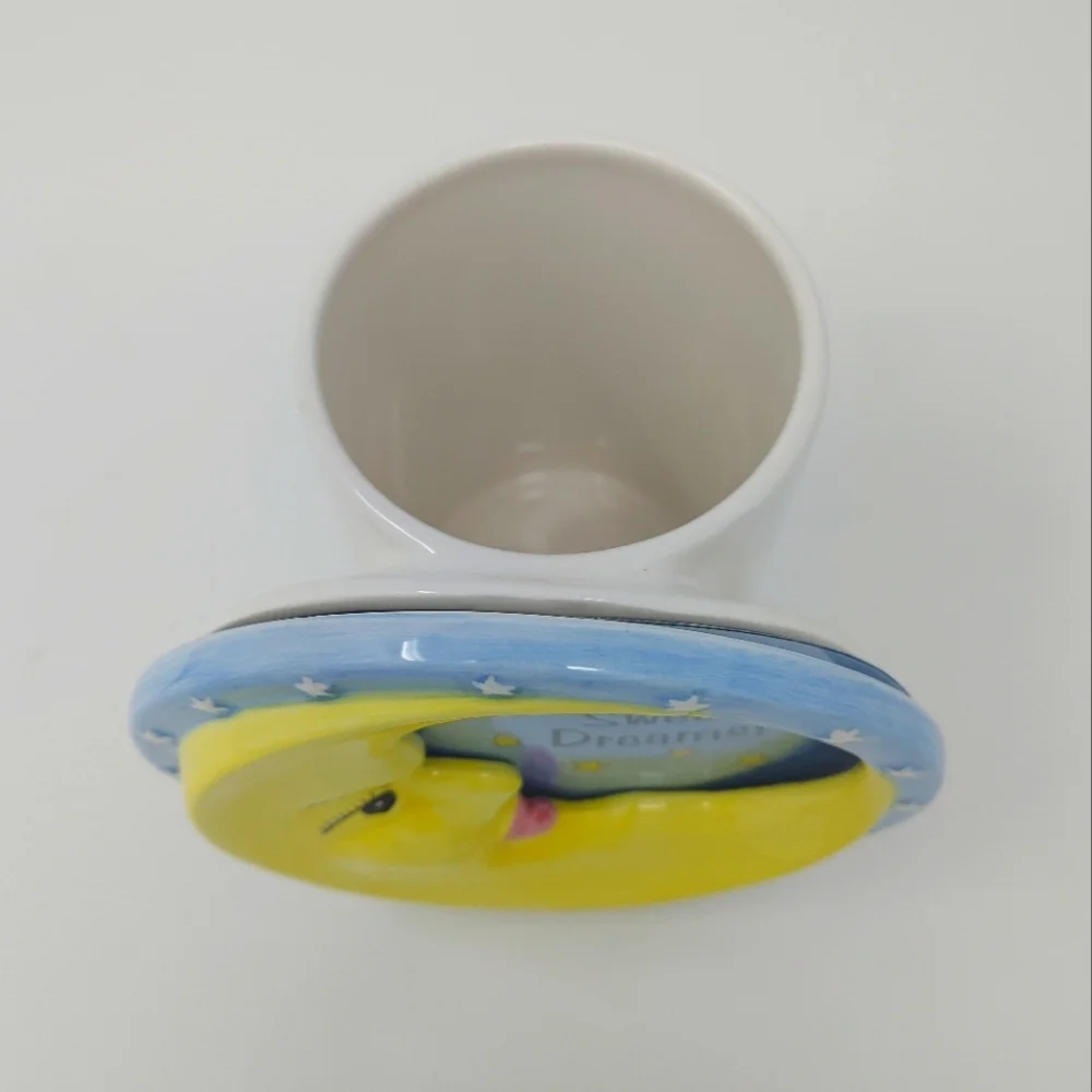 Sweet Dreams Crescent Moon Pencil Cup / Photo Frame